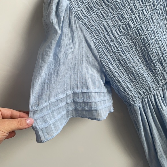 Beautiful blue maxi dress, never worn size 10. Generous size - Picture 4 of 4